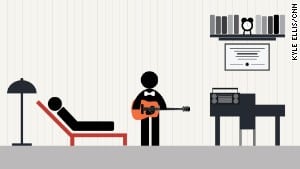 Music therapy has many uses, from treating individuals in private practice to elderly care settings.