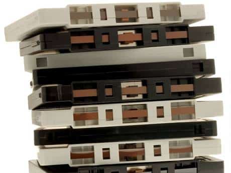 Got it taped: A cassette-sized spool could soon hold more than 500,000 albums