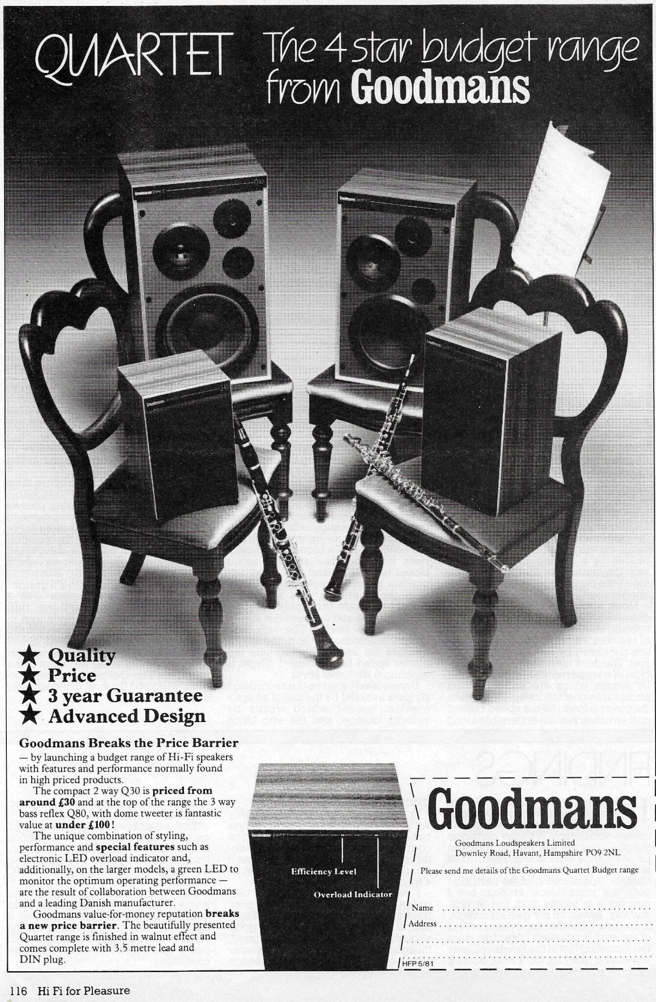 GOODMANS Quartet Audiophile News & Music Review